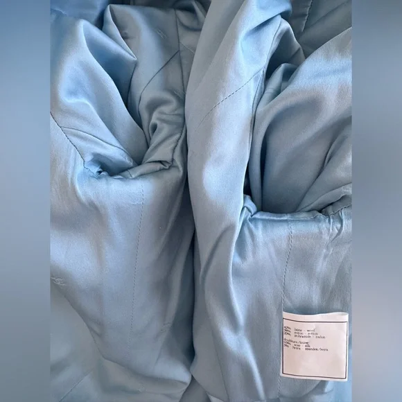 Chanel 1997 Blue White  Princess Diana Tweed Suit. - Picture 4 of 16